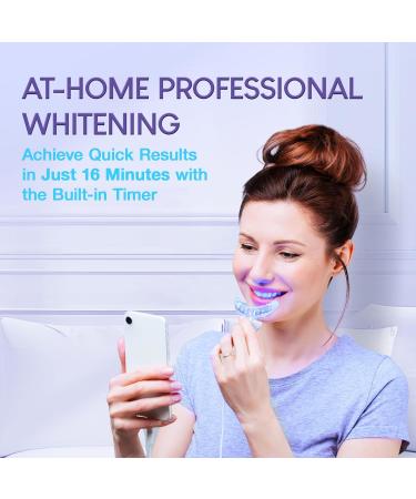 VieBeauti Deluxe Teeth Whitening Kit - Enamel-Safe LED Light & Gel Pen for Sensitive Teeth - Professional Stain Removal - Buy Online on GoSupps.com