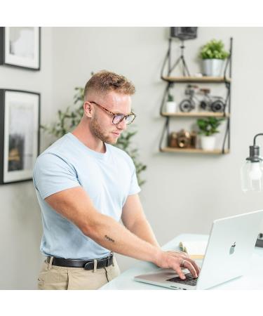 Switzerland Blue Light Blocking Round Tortoiseshell Glasses TR1832-7 for Dyslexia, Migraine | Anti Glare Round Glasses for Men and Women - Buy Online on GoSupps.com