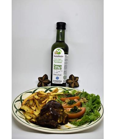 Suma Sach'a Extra-virgin Sacha Inchi Oil 8.45 fl oz - Cold-pressed Superfood Oil - Buy Online on GoSupps.com