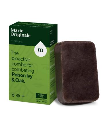 Marie's Original Poison Ivy Soap Bar | All Natural Poison Ivy Treatment | Anti-Itch Skin Cleanser Bar Wash for Poison Ivy, Poison Oak & Sumac | Removes Oils, Soothes & Relieves Rashes | 2.9 ounces 2.9 Ounce (Pack of 1)