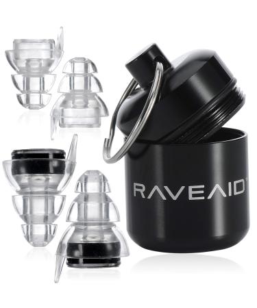 High Fidelity Earplugs - Concert Earplugs for Musicians Concerts Motorcycle Riders Rave Music Festival Acoustic Vibes - HiFi Best Noise Reducing Musician Earpiece Noise Reduction