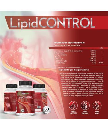 Powerful Cholesterol Treatment | Reduces and Regulates Cholesterol | Protect the Heart | Natural Formula | Red Yeast Rice Coenzyme Q10 Resveratrol Vitamin D | 60 Caps. - Buy Online on GoSupps.com