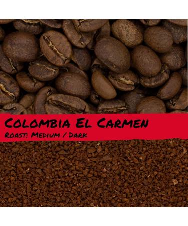Rave Coffee - Colombia El Carmen N 50 Single Origin Espresso Grind Freshly Roasted and Ground Coffee 250g - Buy Online on GoSupps.com