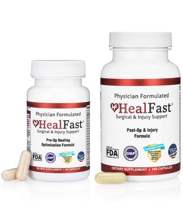 Heal Fast Complete Pre & Post Surgery Recovery Supplement - Wound Care & Post Partum Recovery - C Section Recovery - Tummy Tuck Post Surgery Supplies - Abdominal Binder, BBL Post Surgery Supplies Unflavored