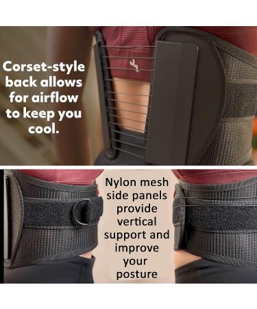 Ottobock S.P.I.N.E. Adjustable Lower Back Brace - Large | Lumbar Support Belt for Men and Women | Relieve Back Pain & Pressure - Buy Online on GoSupps.com