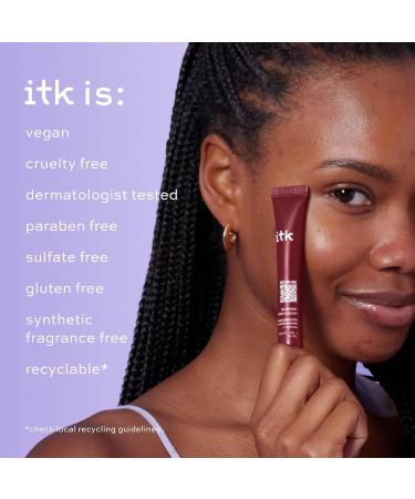 ITK Skincare Salicylic Acid Acne Spot Treatment for Face Back & Body - Fast Active Acne Relief - Pimple Cream for Acne Prone Skin - Clear Blemishes Fast with Tea Tree Oil - 0.5oz - Buy Online on GoSupps.com