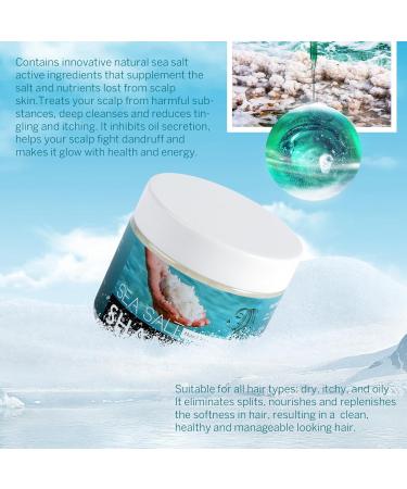 Shampooing au Sel Marin Shampooing au Sel de Mer Nettoyant en Profondeur pour la Pousse des Cheveux Volume et Antipelliculaire - Buy Online on GoSupps.com