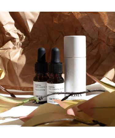 AromaTech Santal Aroma Oil Scent Diffuser - 10ml (0.3 fl oz) - Pack of 1 - Buy Online on GoSupps.com