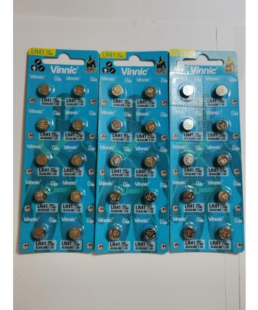 Ag3 L736 192 Alkaline Battery (30 Pack) Used in Watches Calculators Toys Lasers Clocks