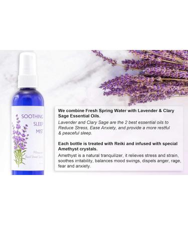 Sleep Spray for Calming Sleep. Relaxing Lavender Pillow Spray. All Natural Sleep Aid. Aromatic Mist to Promote Deep Sleep and Stop Snoring. 2X Large Bottles. (Lavender with Lemon & Vanilla) - Buy Online on GoSupps.com