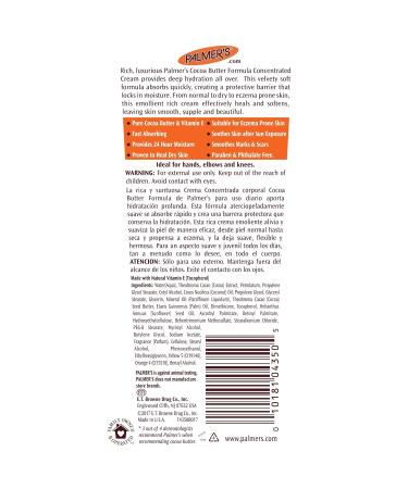 Palmer's Cocoa Butter Formula Daily Skin Therapy Concentrated Cream 3.75 Ounces 3.75 Ounce (Pack of 1) - Buy Online on GoSupps.com
