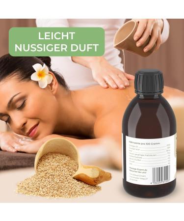 Bio Cold-Pressed Sesame Oil for Massage & Ayurveda - 250ml Spray Bottle | Best Skin & Hair Care Oil - Buy Online on GoSupps.com