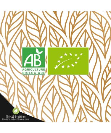  Th s & Traditions Organic Green Tea with Ginger and Lemon | 100g Loose Leaf Bag | Certified Organic Farming  - Buy Online on GoSupps.com