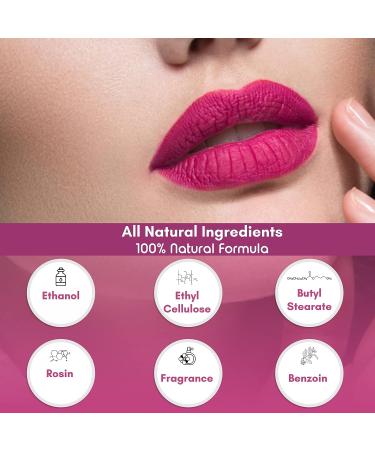 Lip Elegance Lipstick Sealer - Waterproof & Smudge Proof - Long Lasting with Brush Applicator - Oilproof Formula - 0.17 Fl Oz - Buy Online on GoSupps.com