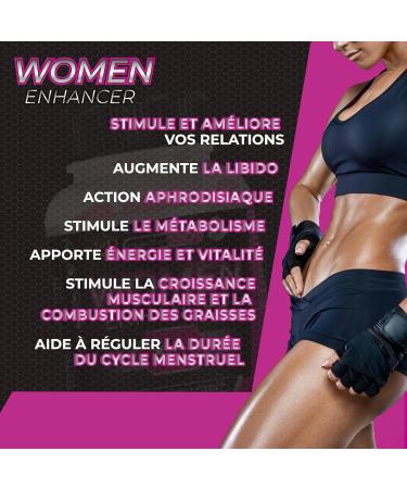 Healthy Fusion Enhancer Woman | 100% Stimulating for Women | Menstrual Regulator | Increases Energy Physical and Muscle Performance | Maca Tribulus Ginseng Ginkgo | 60 Capsules - Buy Online on GoSupps.com