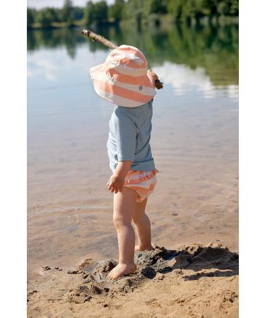 L SSIG Baby Swim Diaper & Trunks - Pebbles Design (7-12 Months) - Orange | International Shipping Available - Buy Online on GoSupps.com