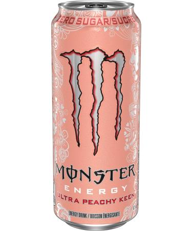 Monster Energy Ultra Peachy Keen 473mL Cans Pack of 12 - Buy Online on GoSupps.com