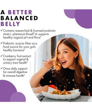 BlueBonnet Nutrition Women s Probiotic 35 Billion CFU Shelf Stable - Urinary Tract, Vaginal pH, Digestive, Immune* - Prebiotic and Cranberry - Non-GMO, Free of Dairy, Gluten & Soy - 30 Servings - Buy Online on GoSupps.com