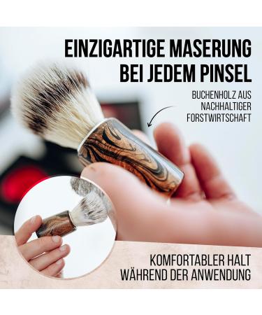 Buy German Barbear Shaving Brush - Soft Bristles & Comfortable Handle for Effortless Foam - International Shipping Available - Buy Online on GoSupps.com