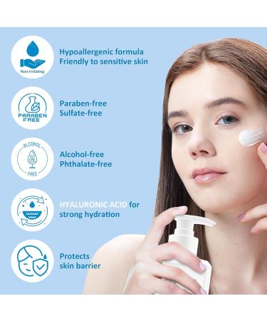 Best Facial Kits for Estheticians | Large 17.6 Fl Oz Skin Care Set | Hyaluronic Acid Products for Beauty Salons | Paraben Free - Buy Online on GoSupps.com