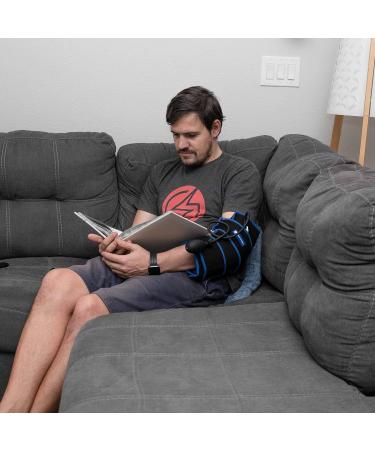 SIMPLYJNJ Elbow Ice Pack Wrap for Pain Relief & Swelling - Includes Compression Sleeve & 2 Gel Packs for Tennis Elbow, Golfer's Elbow, Tendonitis & More - Buy Online on GoSupps.com