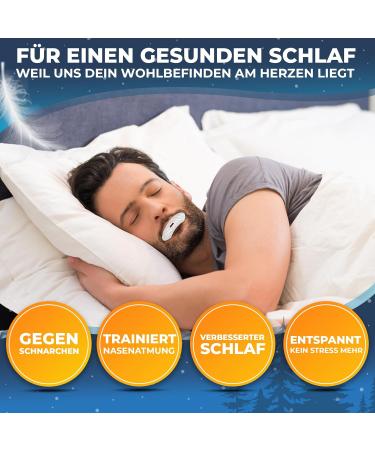 Protective view Anti-Schnarch Mundpatching | 30 Set Mouth Tape for Relaxing Sleep - Effective Snore Stopper in Soothing White - Buy Online on GoSupps.com