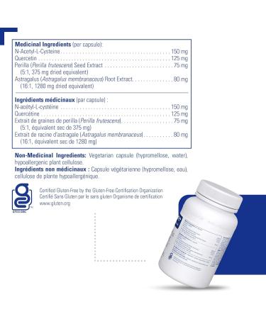 Pure Encapsulations - Perilla Plus w/NAC - Helps to Modulate Immune Response and Maintain Immune Function* - 120 Capsules - Buy Online on GoSupps.com
