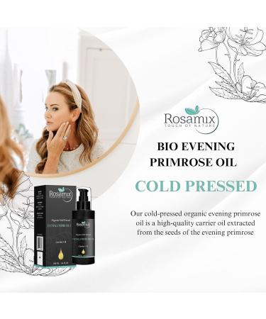 Organic Cold Pressed Evening Primrose Oil - 100% Pure for Face Skin Hair & Nails | Buy Internationally - Buy Online on GoSupps.com