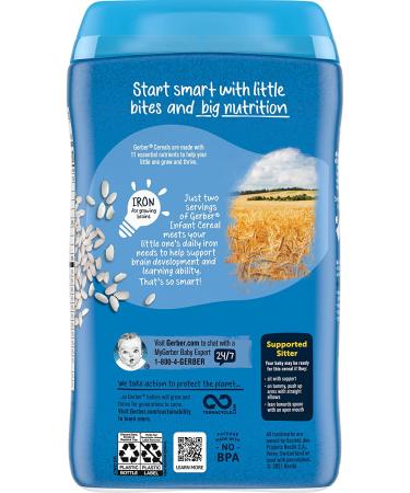 Gerber Rice Cereal 1st Foods - 16 oz (454 g) | Healthy Baby Food - Buy Online on GoSupps.com