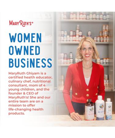 MaryRuth Organics Liquid Morning Multivitamin Essentials+ | Vitamin A C D E B6 B12 Biotin Zinc Mens Womens Multivitamin Immune Support Beauty | Sugar Free | Vitamins for Ages 1+ | Vegan | 32 Fl Oz Fruit - Buy Online on GoSupps.com