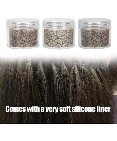 Hair Extension Link Ring Comfort Soft Safe Hair Extension Ring Hair Extension Tool for Hair Girls Salon Woman - Buy Online on GoSupps.com