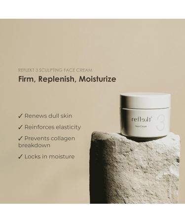 REFLEKT 3 Power Peptide Sculpting Face Cream - Anti-Aging Skincare for Youthful Glow | International Shipping Available - Buy Online on GoSupps.com