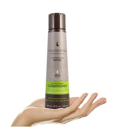 Macadamia Professional Ultra Rich Repair Conditioner for Coarse & Coiled Textures | 10 fl oz - Buy Online on GoSupps.com