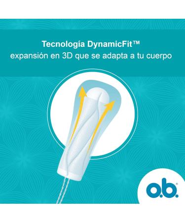 OB ProComfort Regular Tampons - Non-applicator, Pack of 1 - Buy Online on GoSupps.com
