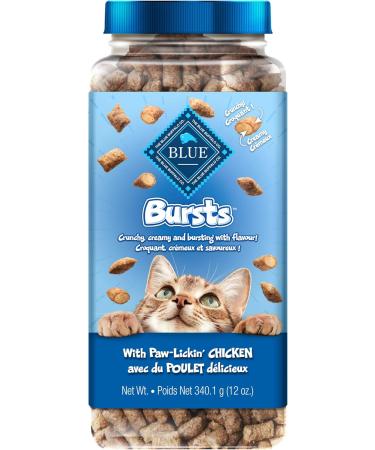 Blue Buffalo Indoor Health Natural Adult Dry Cat Food Chicken and Brown Rice 6.8kg Bag Large Bag & Bursts with Paw-Licken Chicken Cat Treats 340g tub Chicken + PET_FOOD Large Bag - Buy Online on GoSupps.com
