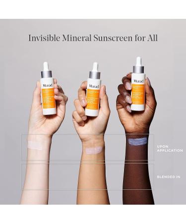 Murad Correct & Protect SPF 45 Mineral Sunscreen Serum - Blue Light Defense - Brightens Skin, 1.0 Fl Oz - Buy Online on GoSupps.com