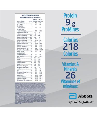 Ensure Compact Complete Balanced Nutrition In Half The Size Chocolate 4x118mL 9g Protein Drink Chocolate 118 ml (Pack of 4) - Buy Online on GoSupps.com