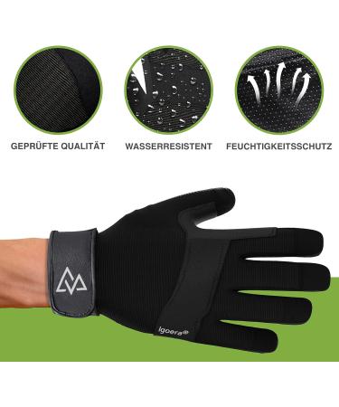 Igoera Climbing Gloves - Premium Grip & Protection for Climbing & Bouldering | Unisex XL - High Quality Robust Seams - Buy Online on GoSupps.com
