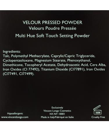 VINCENT LONGO Velour Pressed Powder Dark 5 - Matte Finish Setting Powder - Buy Online on GoSupps.com