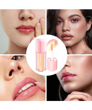 Derwrtup Lipstick with changing colors tinted lip oil 2 g moisturizing and caring base for the face daily makeup for young people meetings and daily use OR01 - Buy Online on GoSupps.com