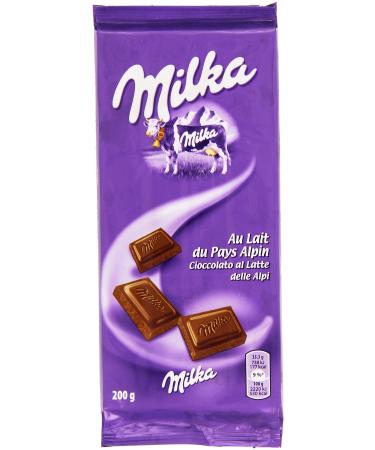 Milka Alpine Milk Chocolate Bar 200 g