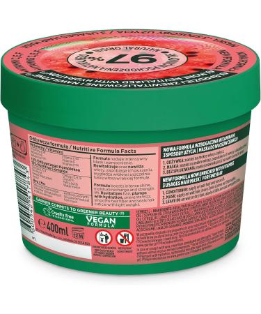 Garnier Fructis Hair Food Watermelon Mask for fine hair 400 ml - Buy Online on GoSupps.com