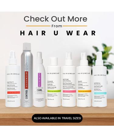 Raquel Welch HairUWear Thermal Protectant Spray for Synthetic Wigs Hair Pieces and Extensions 8 Fl oz - Buy Online on GoSupps.com