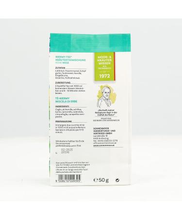  SonnenMoor SonnenMoor Niermy Tea - Loose Tea Mix in 50 g Bag - Buy Online on GoSupps.com