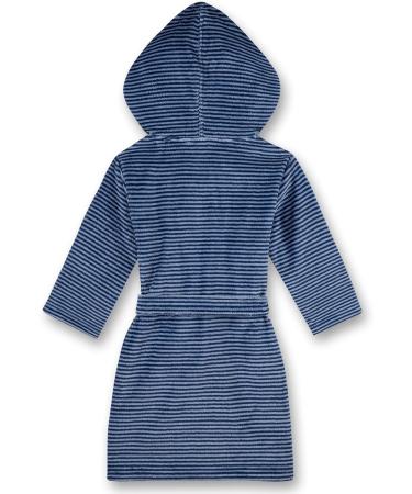 Sanetta Boys Morningcoat Blue Bathrobe 104 - Dark Denim | International Shipping Available - Buy Online on GoSupps.com