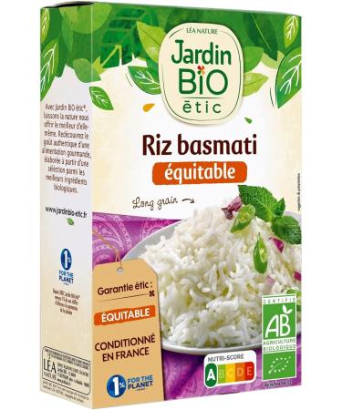 Jardin BiO tic Long Grain Basmati Rice 500 g (Pack of 1) - Buy Online on GoSupps.com