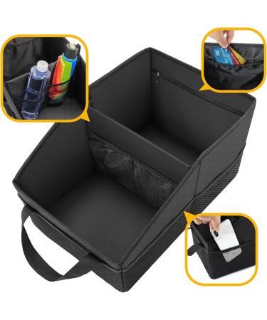 Infivita Auto Organizer - Versatile Car Storage Solution for Front & Back Seats Center Console with Mesh Pockets & Dividers - Buy Online on GoSupps.com