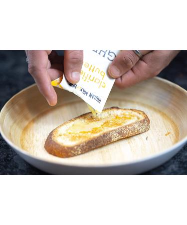 Classic Ghee Butter  Grass-Fed by Indian Milk & Honey  0.5 oz x 6 | Handmade & Locally Sourced Ghee Clarified Butter | Lactose  Gluten & Casein Free | Ghee in Portable Sachets Classic Original - Buy Online on GoSupps.com