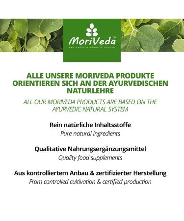 Moringa Oil Premium 100ml | Cold-Pressed Oleifera Seed Oil for Skin Hair Wounds & Anti-Aging | Moriveda - Buy Online on GoSupps.com
