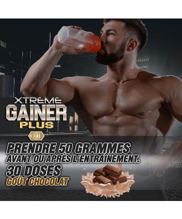Extreme Gainer | With Whey Protein Magnesium Oatmeal & Maca | High Carbonhydrate Content | Weight Gain | Increased Muscle Mass | Chocolate 1.5 kg - Buy Online on GoSupps.com